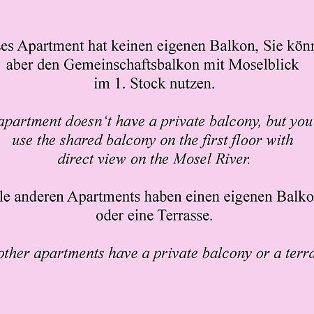 Weingut Im Moselkrampen Apartment Ellenz-Poltersdorf Exterior photo